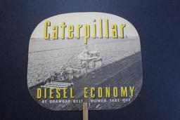 Caterpillar Paper Fan