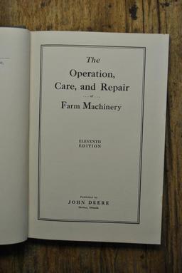 The Operation, Care, and Repair of Farm Machinery, Eleventh Edition