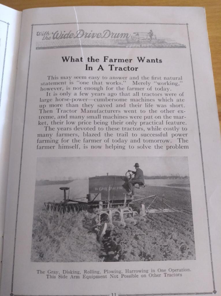 The Gray Tractor Literature