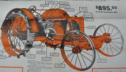Large Folded LaCrosse Tractor Brochure