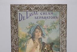 DeLaval Cream Separators Calendar/Framed Advertisement