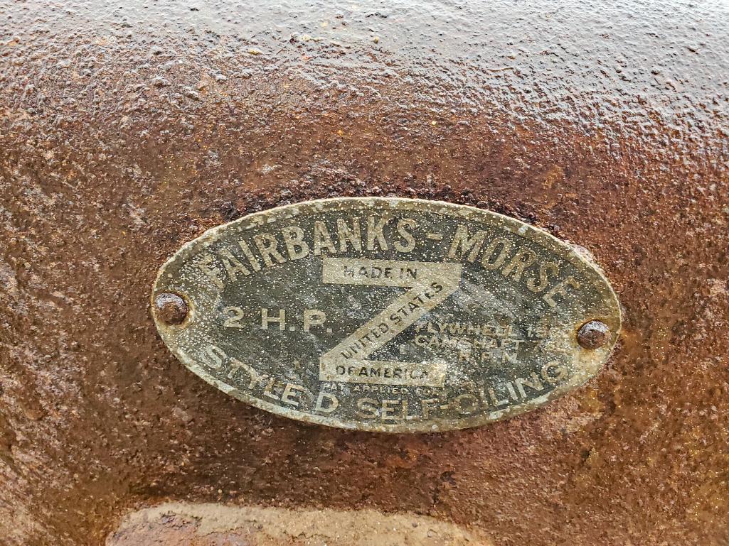 2 HP Fairbanks & Morse Stationary Engine