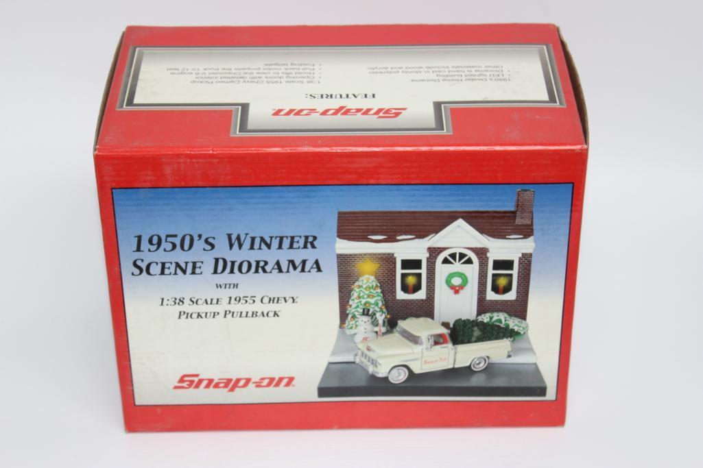 Snap-On 1950's Winter Scene Diorama