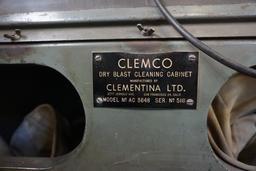 Clemco Dry Blast Cleaning Cabinet
