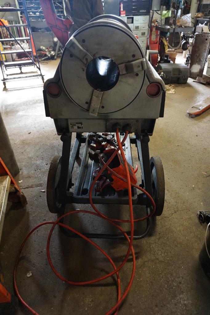 Ridgid Model 1224 Threader With Cart