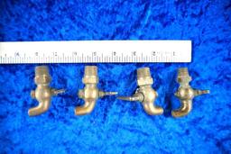 Brass spigots 1/4, 1/2