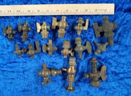 Assorted lot of Brass drain cocks