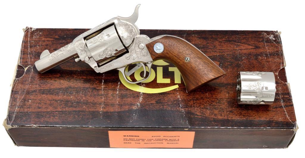 COLT ENGRAVED SHERRIFFS MODEL THIRD GEN. SAA