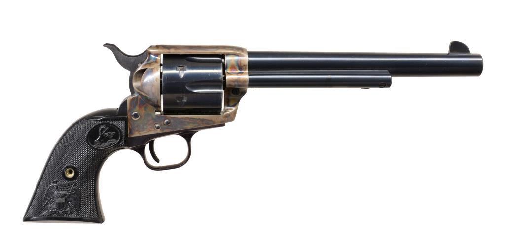 COLT EARLY THIRD GEN. SAA REVOLVER.