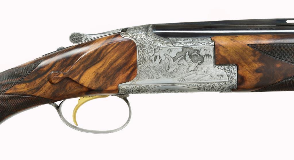 OUTSTANDING ANGELO BEE ENGRAVED BROWNING