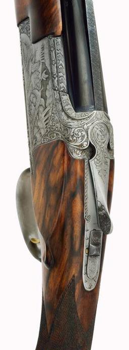 OUTSTANDING ANGELO BEE ENGRAVED BROWNING