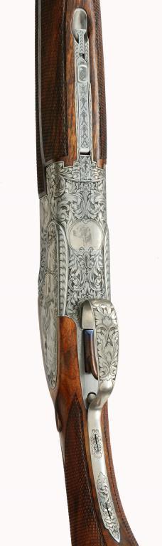 SPECTACULAR ANGELO BEE ENGRAVED BROWNING