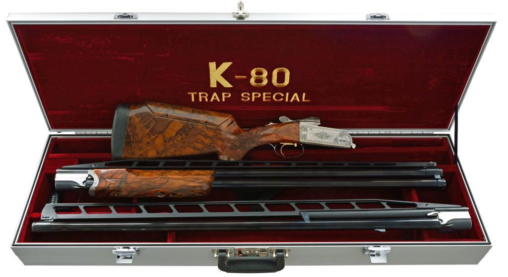 KRIEGHOFF K-80 TRAP SPECIAL O/U SHOTGUN SET.