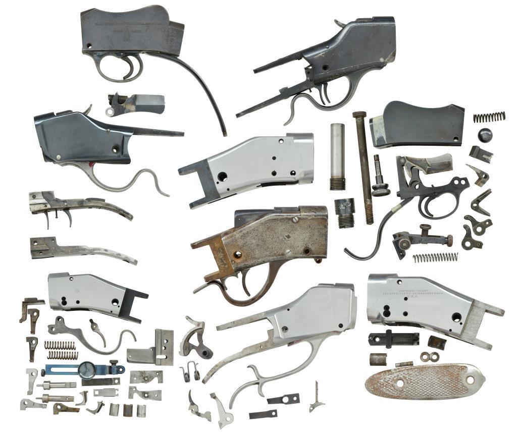 9 SINGLE SHOT ACTIONS & RECEIVERS.