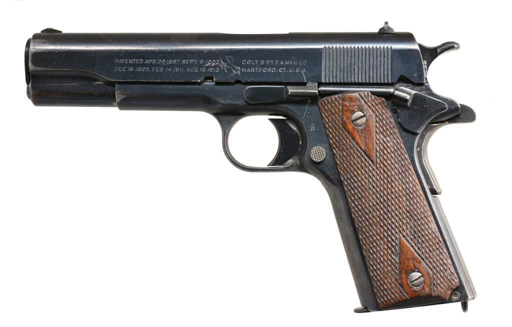 COLT MODEL 1911 U.S. ARMY SEMI AUTO PISTOL.