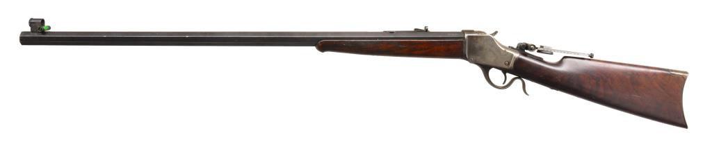 WINCHESTER 1885 HI WALL SINGLE SHOT RIFLE.