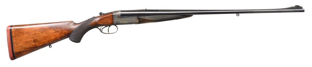 WESTLEY RICHARDS BOXLOCK DOUBLE RIFLE.