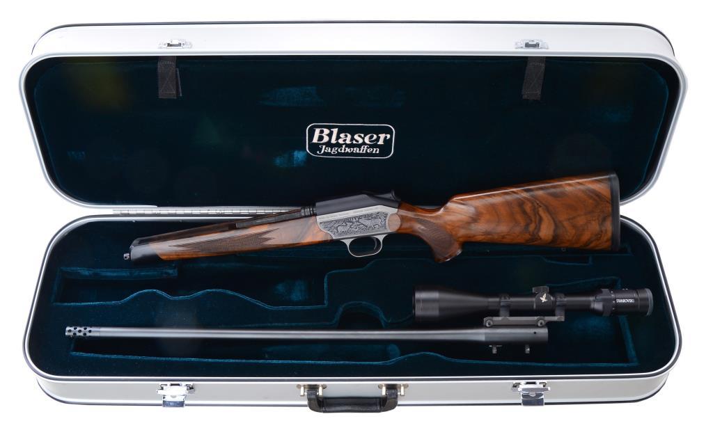 BLASER R93 LUXUS MODULAR STRAIGHT PULL BOLT ACTION