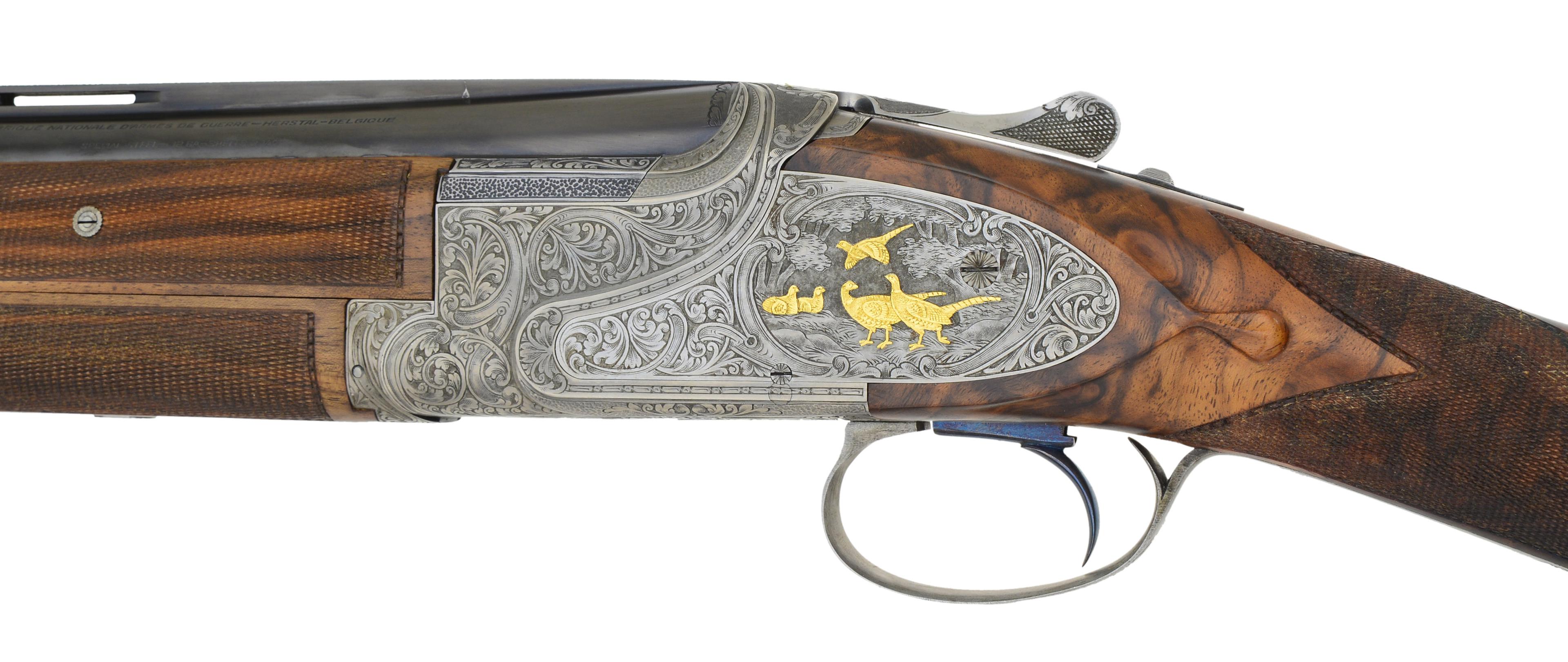 ANGELO BEE ENGRAVED BROWNING PRESENTATION GRADE