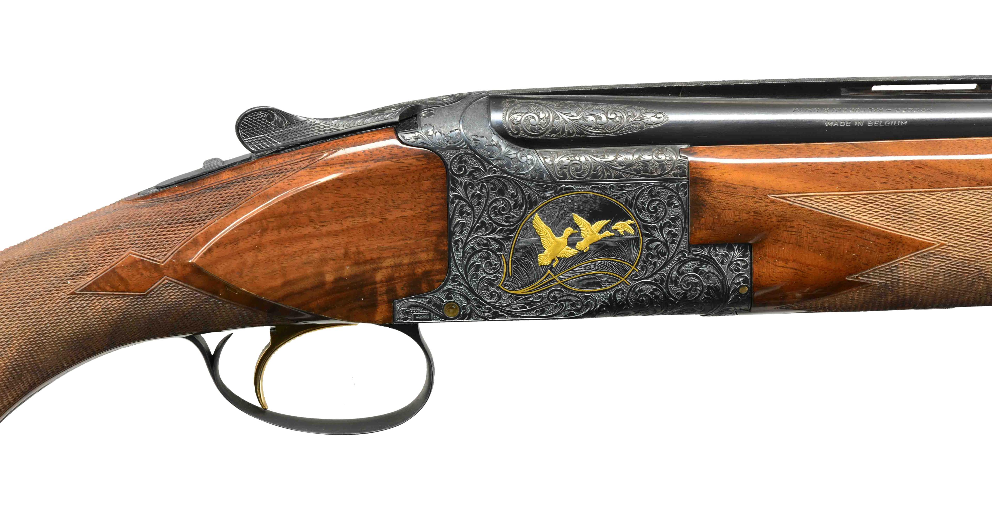 ANGELO BEE MIDAS GRADE ENGRAVED BROWNING B25 O/U