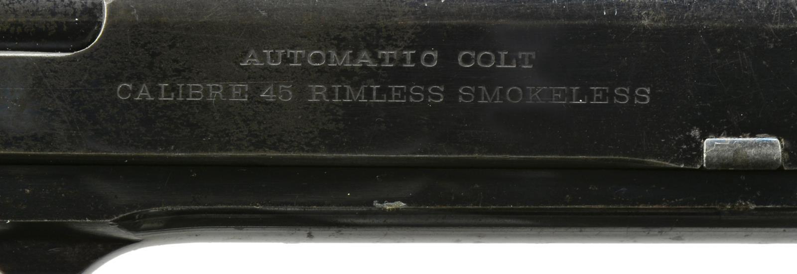 COLT MODEL 1905 SEMI AUTO PISTOL.