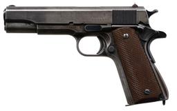 SINGER MFG CO.MODEL 1911A1 SEMI AUTO PISTOL.