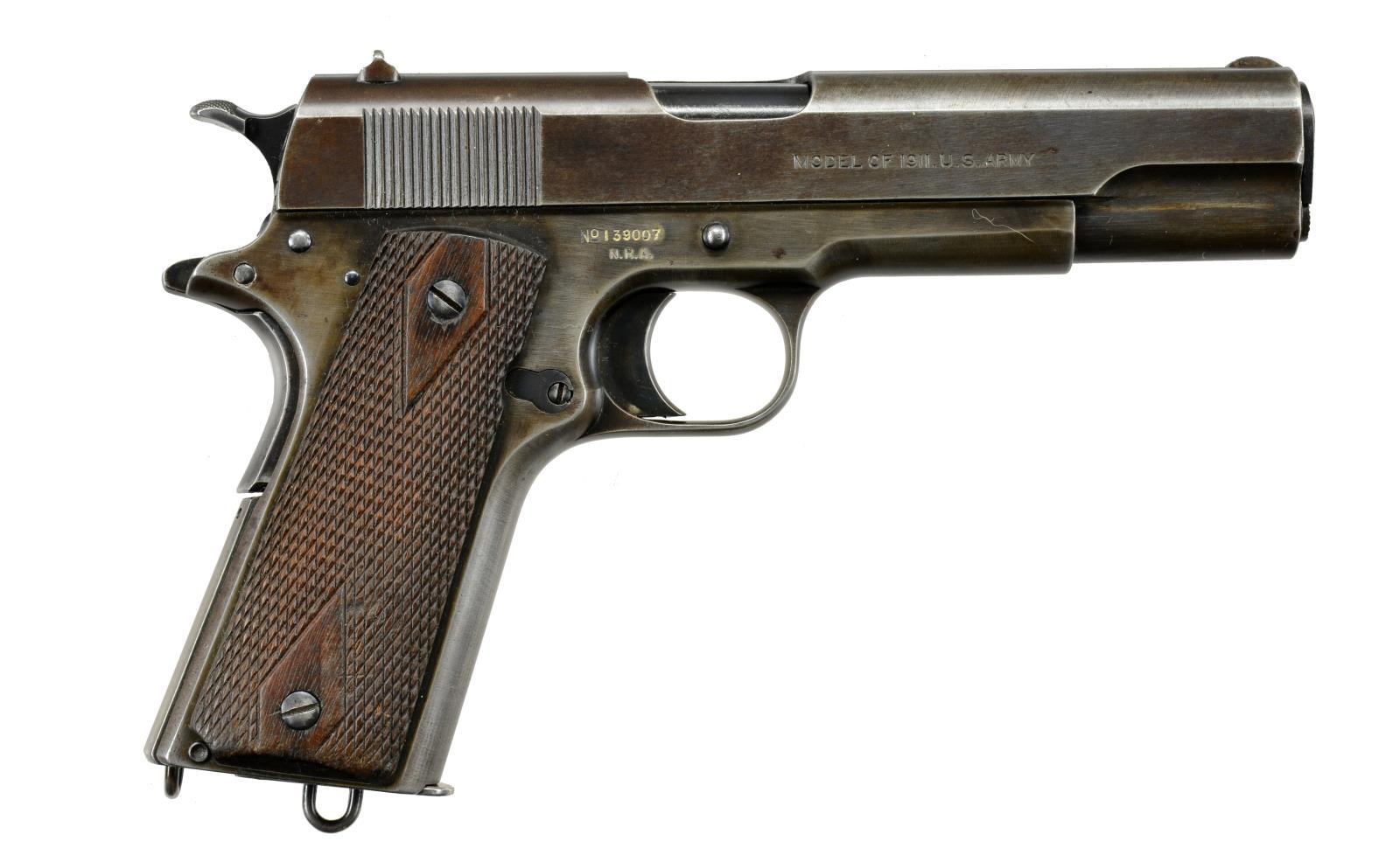 NRA MARKED COLT MODEL 1911 SEMI AUTO PISTOL.