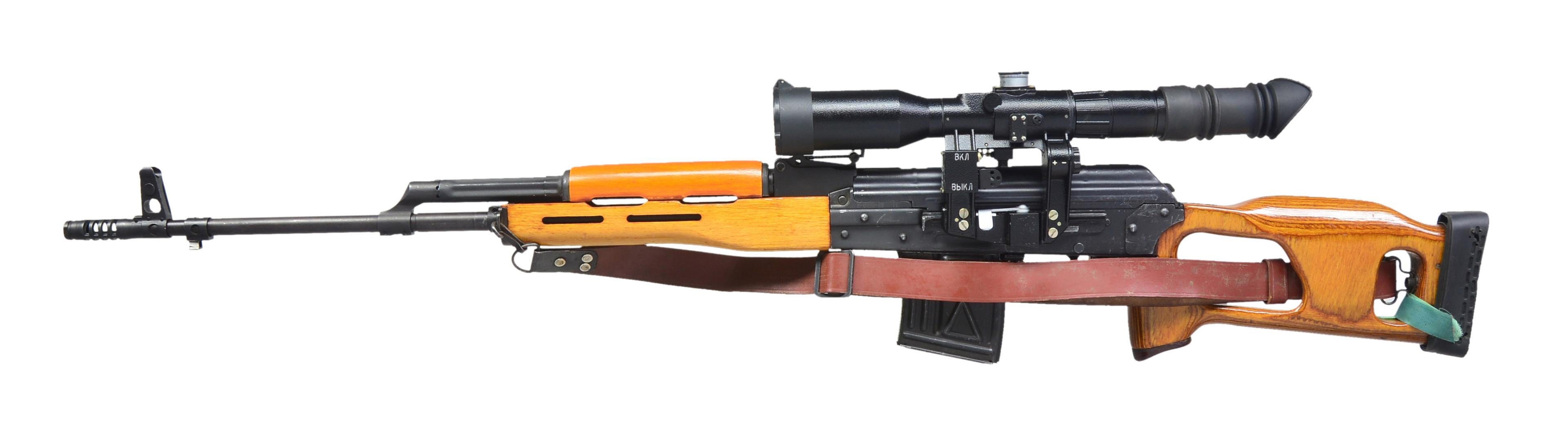 ROMANIAN FPK DRAGUNOV SEMI AUTO RIFLE.