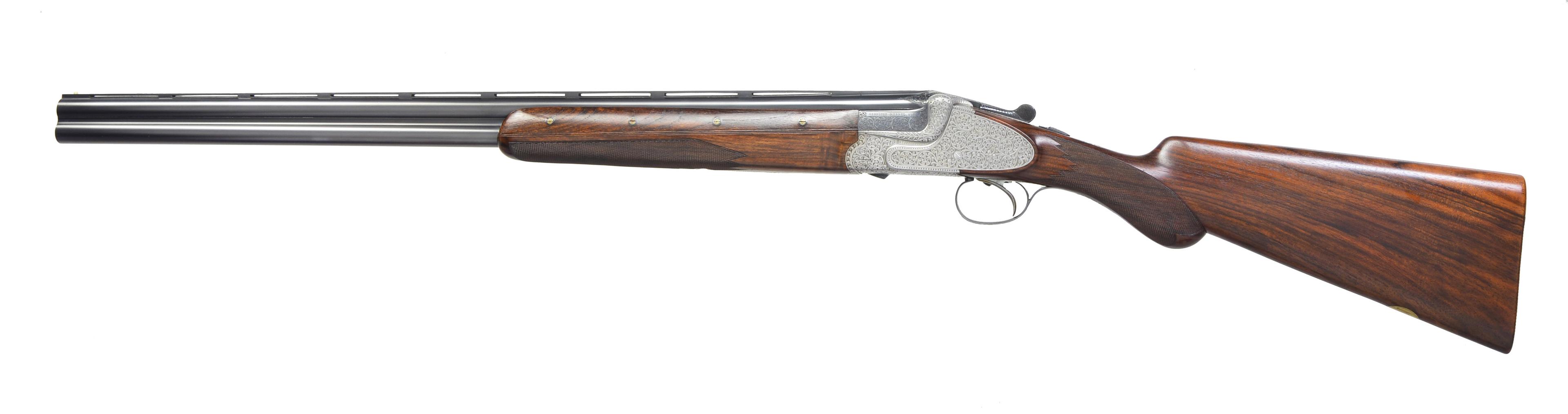 MERKEL 303 EL LUXUS O/U SHOTGUN.