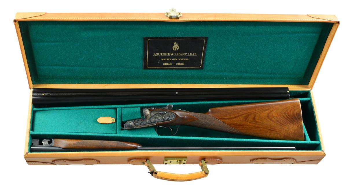 AYA NO 1 SIDELOCK 2 BARREL SET SXS SHOTGUN.