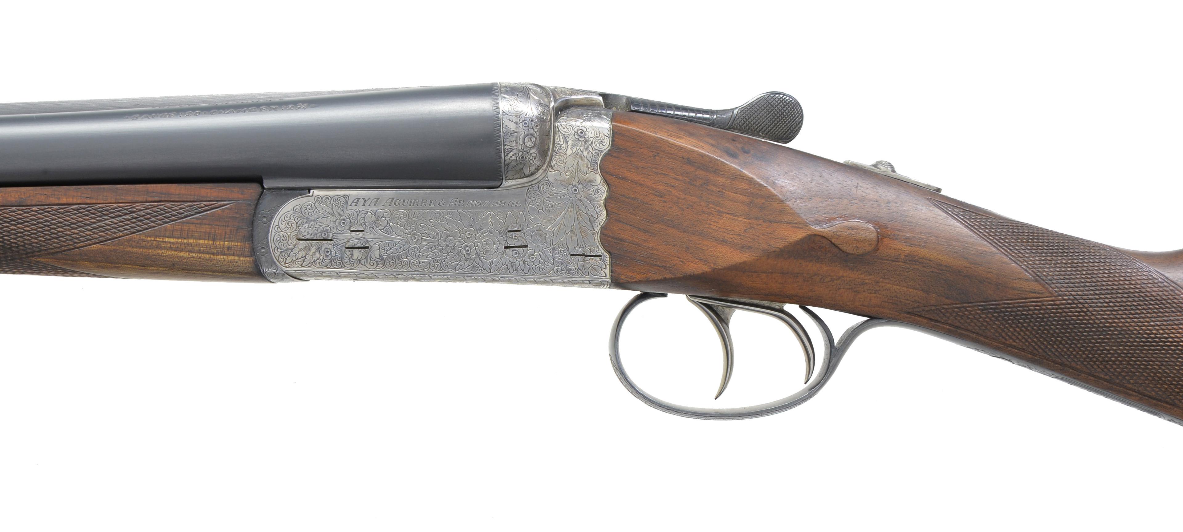 AYA ORVIS UPLANDER NO 4 DELUXE SXS SHOTGUN.