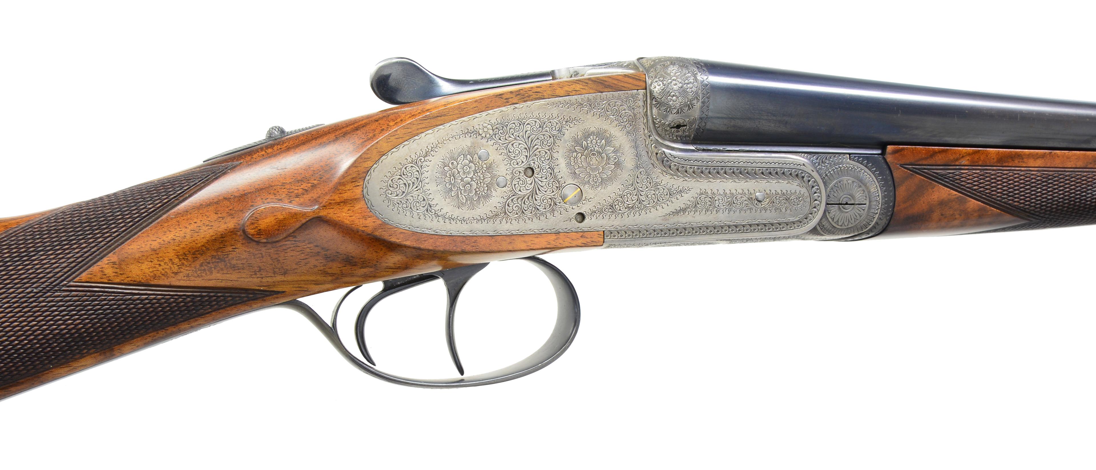 GRULLA MODEL 216 SIDELOCK EJECTOR SXS SHOTGUN.