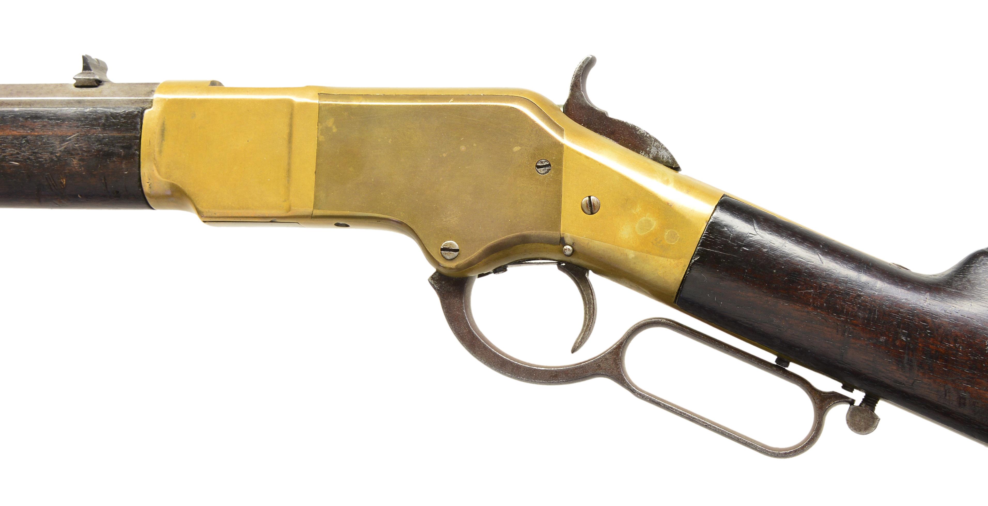 HISTORIC WINCHESTER 1866 LEVER ACTION RIFLE.