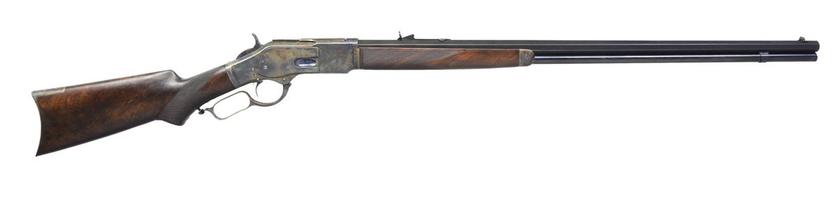 WINCHESTER 1873 DELUXE RIFLE.