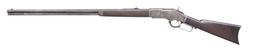 WINCHESTER EXTRA LONG 1873 LEVER ACTION RIFLE.