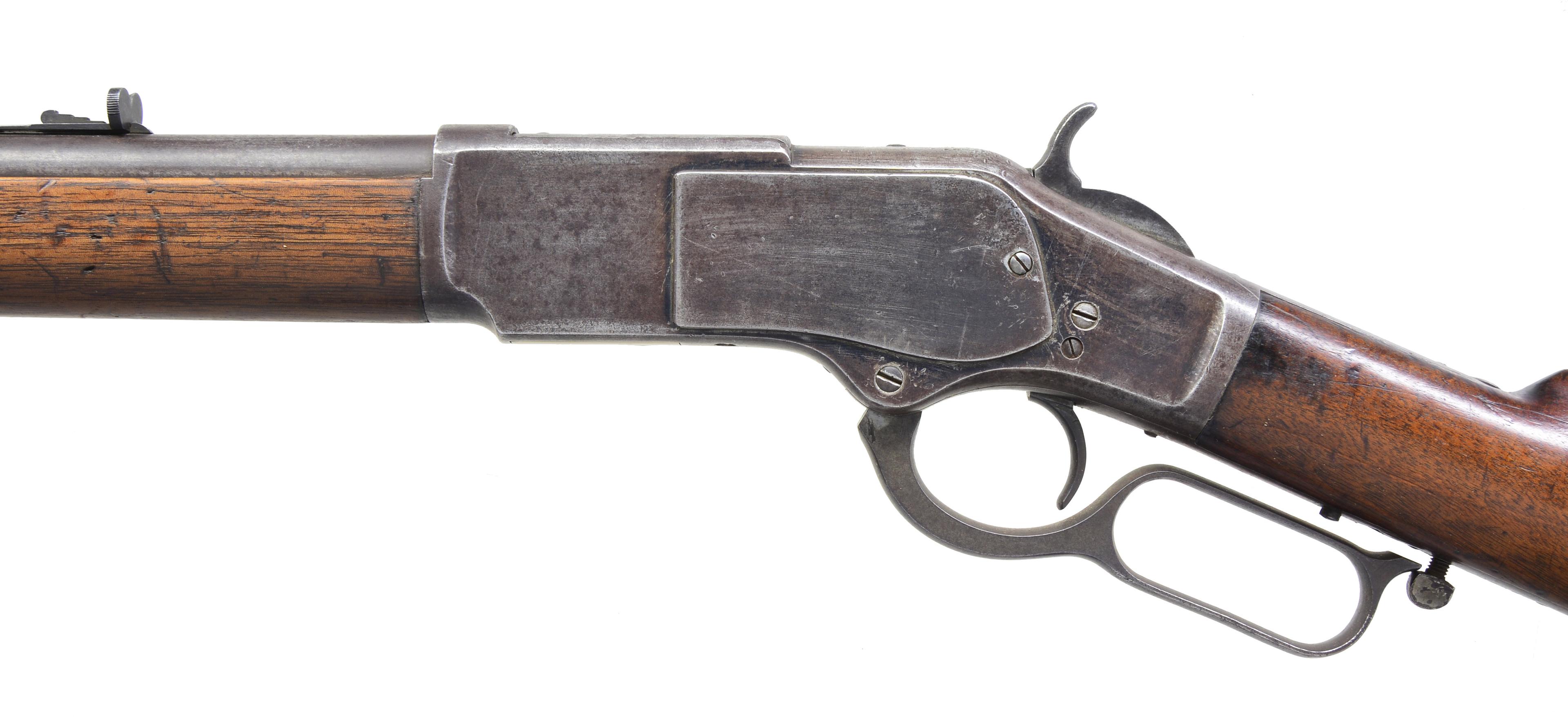 WINCHESTER 1873 1ST MODEL LEVER ACTION RIFLE.