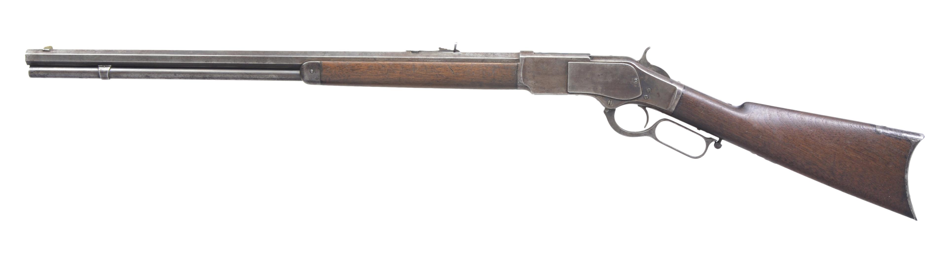 WINCHESTER 1873 1ST MODEL LEVER ACTION RIFLE.