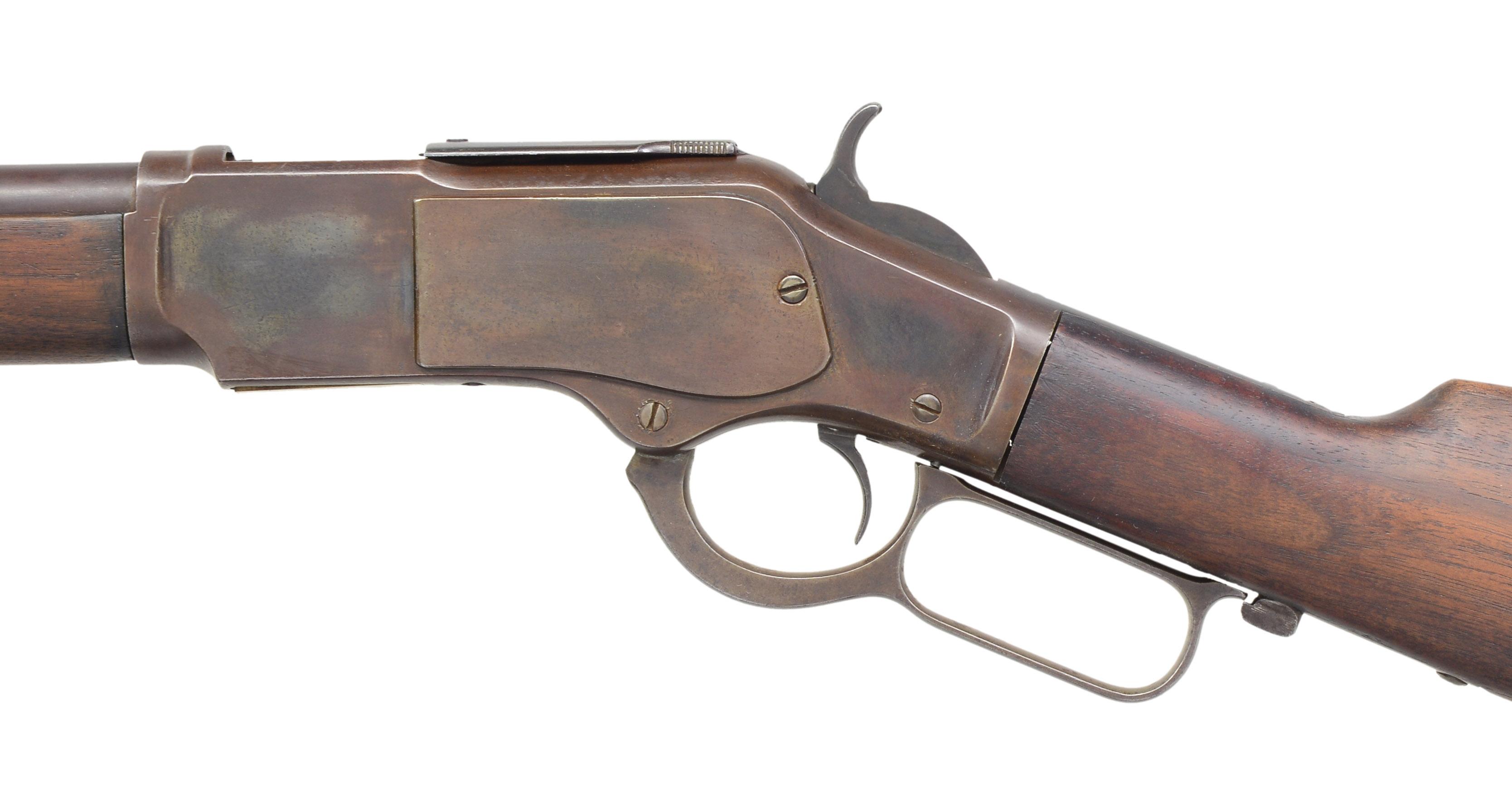 WINCHESTER 1873 LEVER ACTION RIFLE.