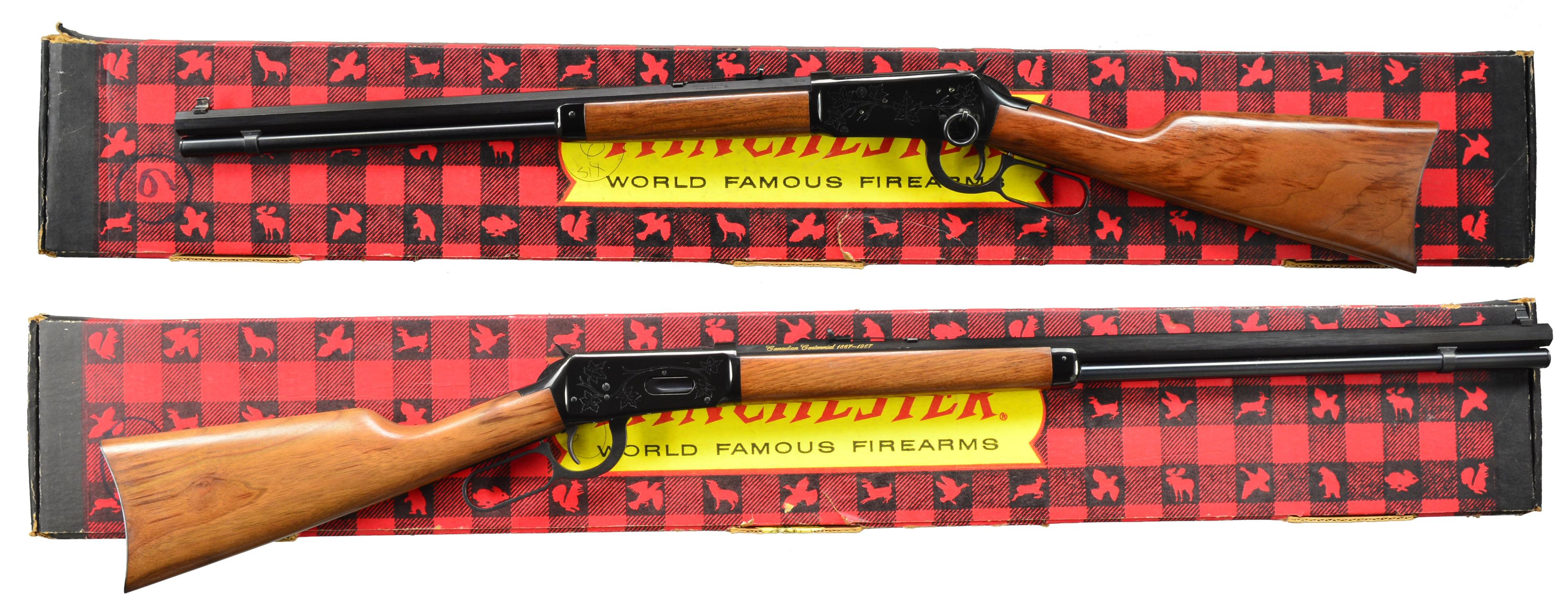 WINCHESTER 94 CANADIAN CENTENNIAL PAIR.