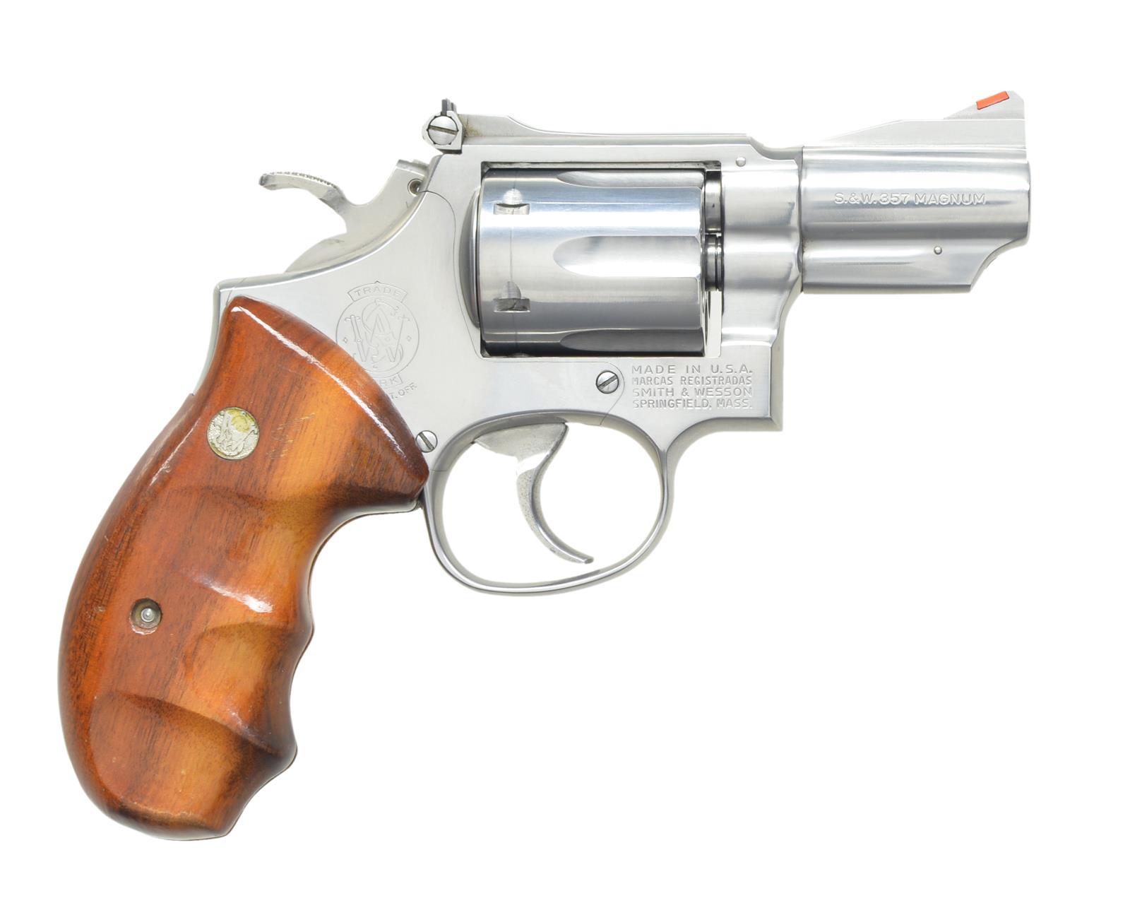 SMITH & WESSON MODEL 64-2 REVOLVER.