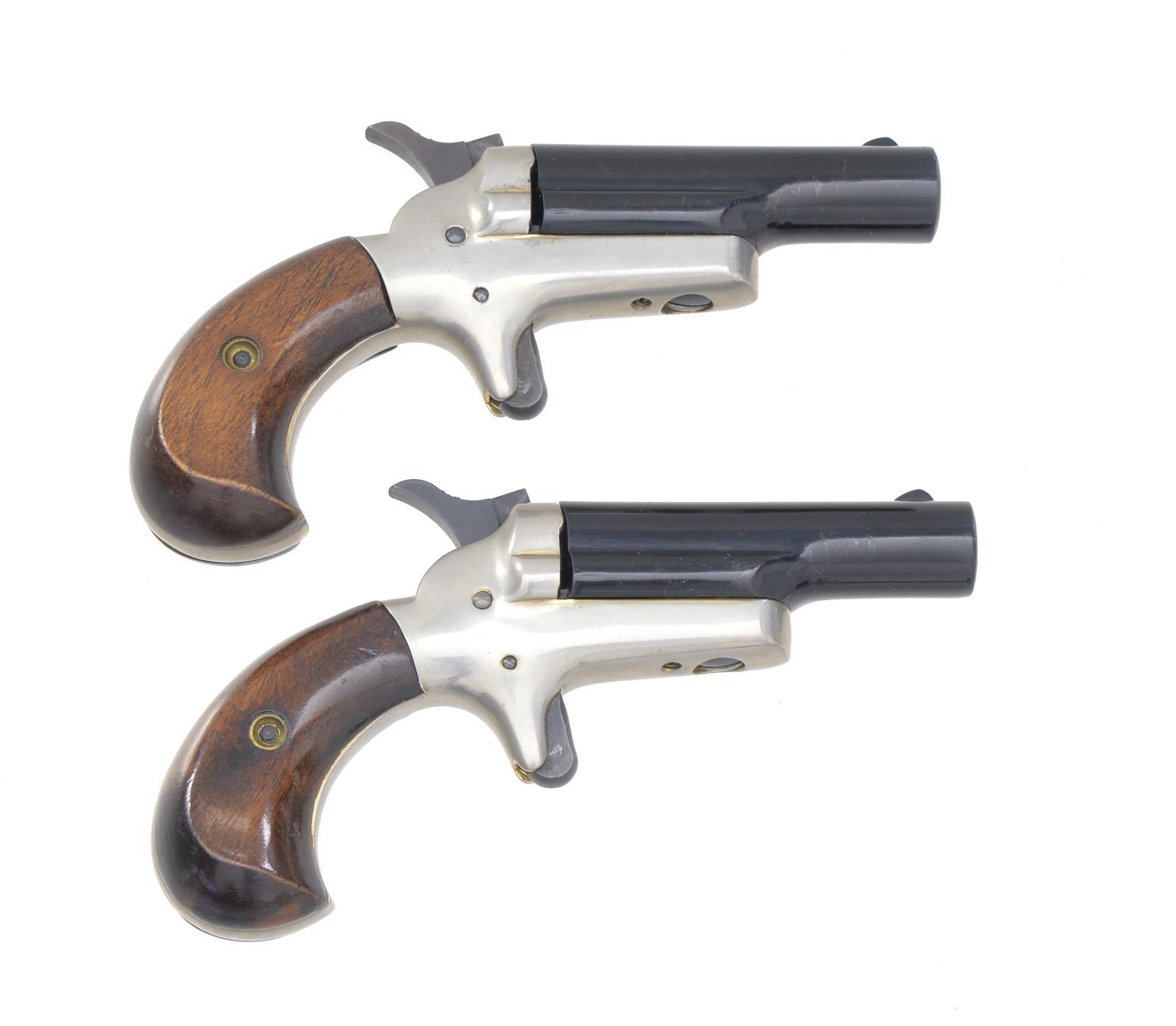 COLT CASED CONSECUTIVE PAIR OF 4th MODEL.