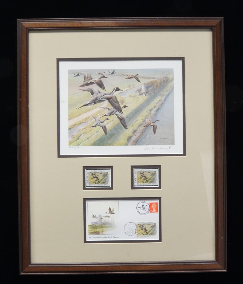 6 DUCKS UNLIMITED STAMP & STAMPSETS.