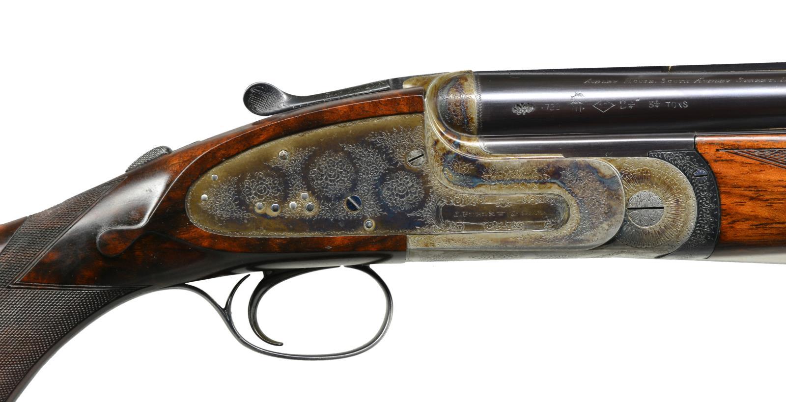 RARE AND DESIRABLE J. PURDEY HEAVY PROOF OVER -