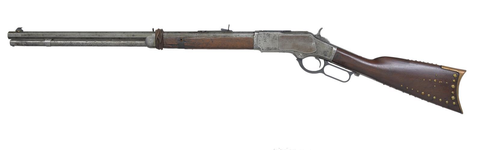 WINCHESTER 1873 LEVER ACTION RIFLE.