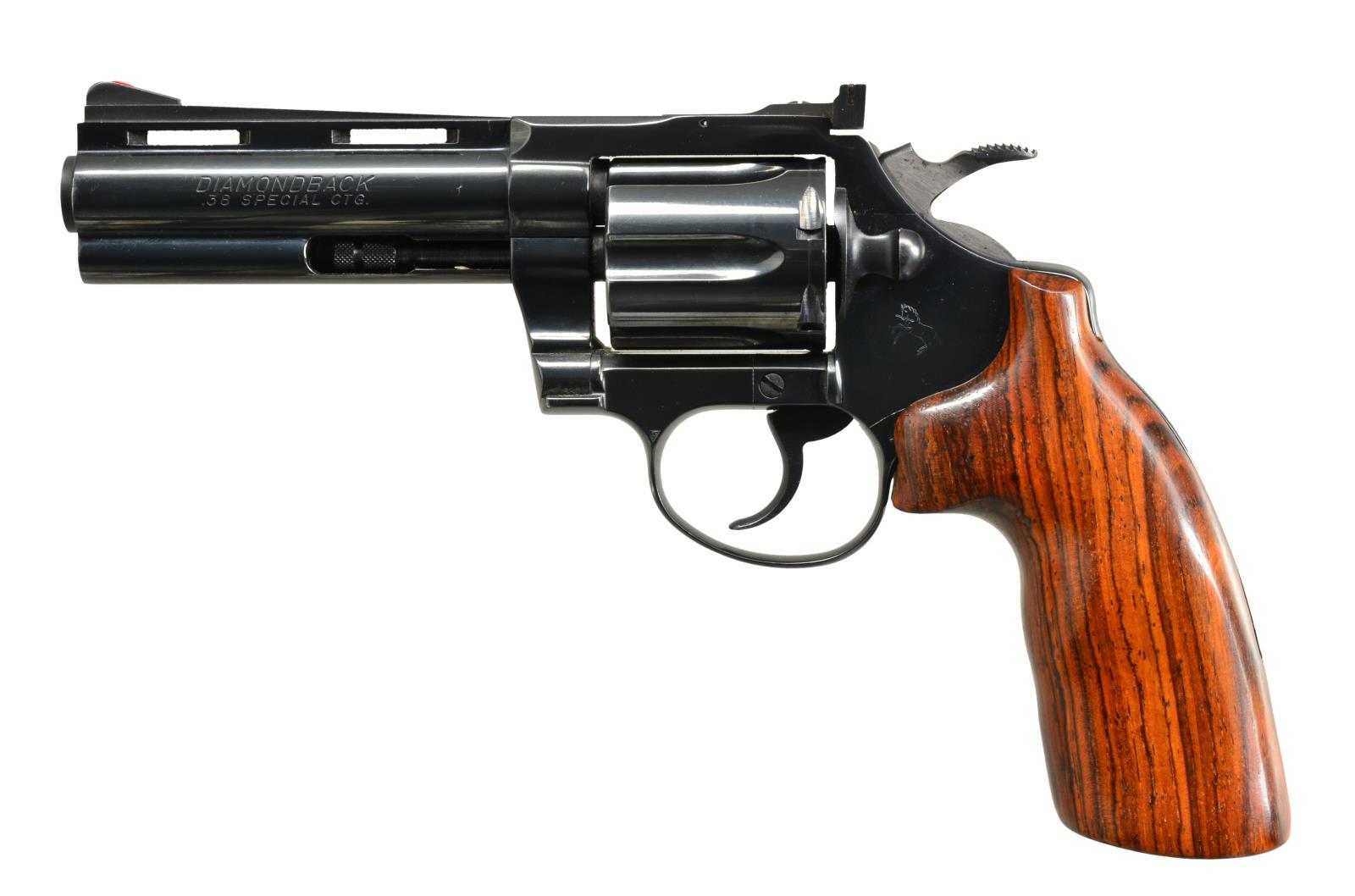 COLT DIAMONDBACK DA REVOLVER.