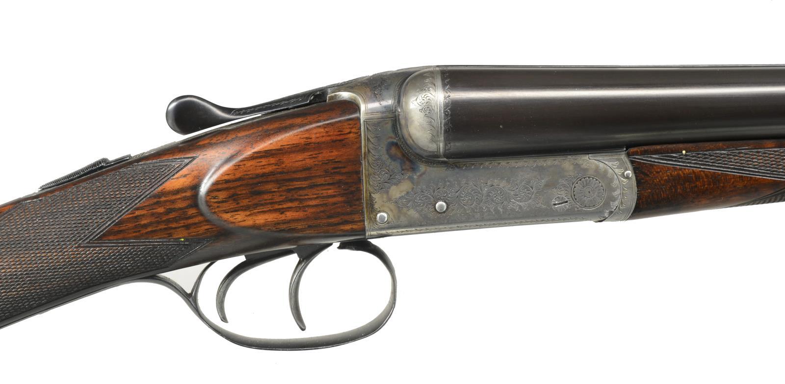 DANIEL FRASER MARKED BOXLOCK EJECTOR GAME SHOTGUN.