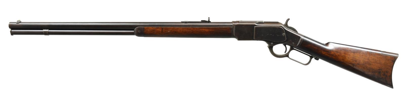 WINCHESTER 1873 THIRD MODEL LEVER ACTION RIFLE.