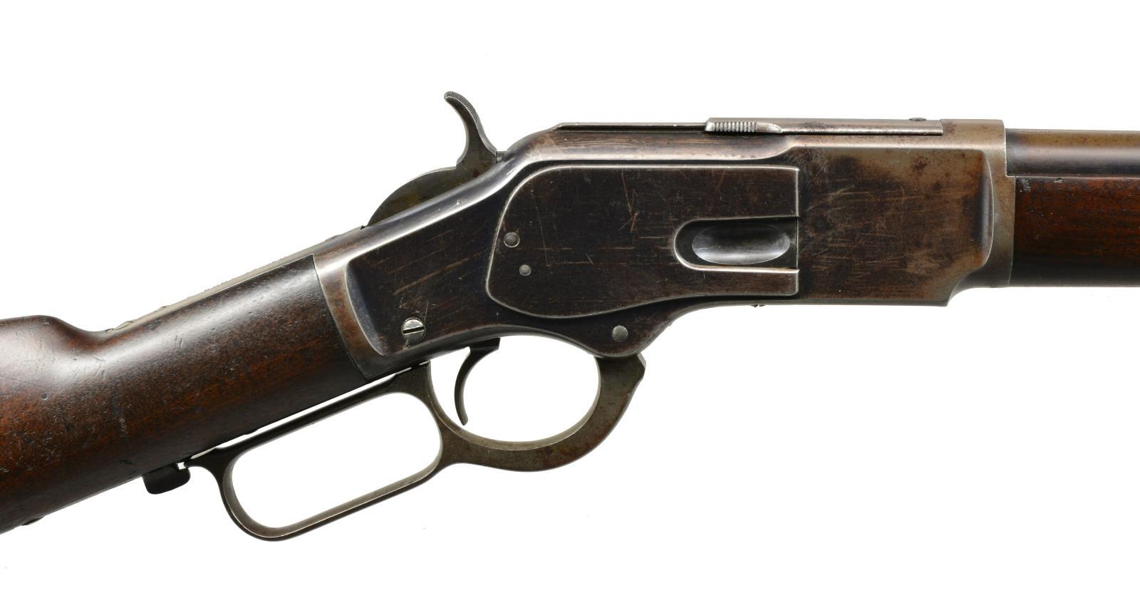 WINCHESTER 1873 3RD MODEL LEVER ACTION RIFLE.