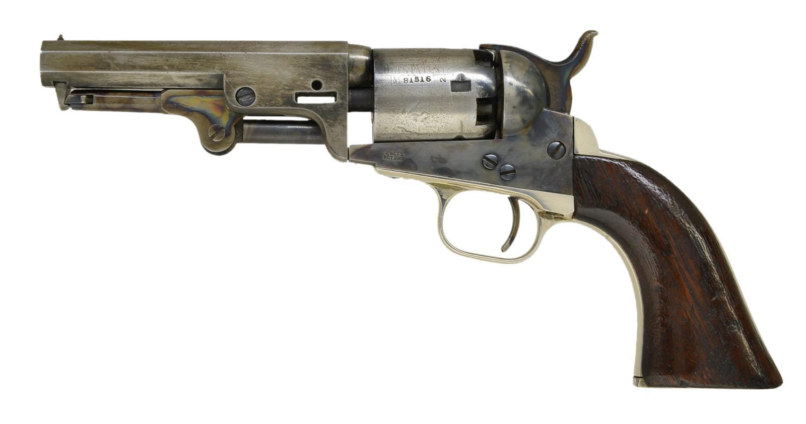 COLT MODEL 1849 REVOLVER INSCRIBED TO COL. ROBERT