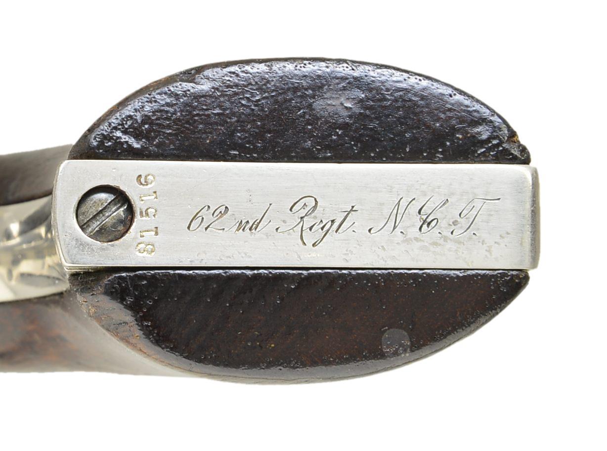 COLT MODEL 1849 REVOLVER INSCRIBED TO COL. ROBERT